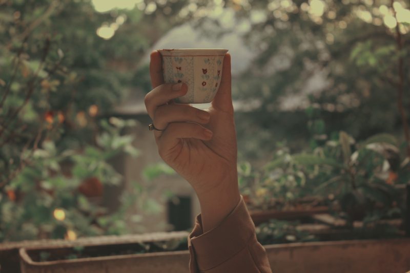كوب صغير للقهوة المغربية